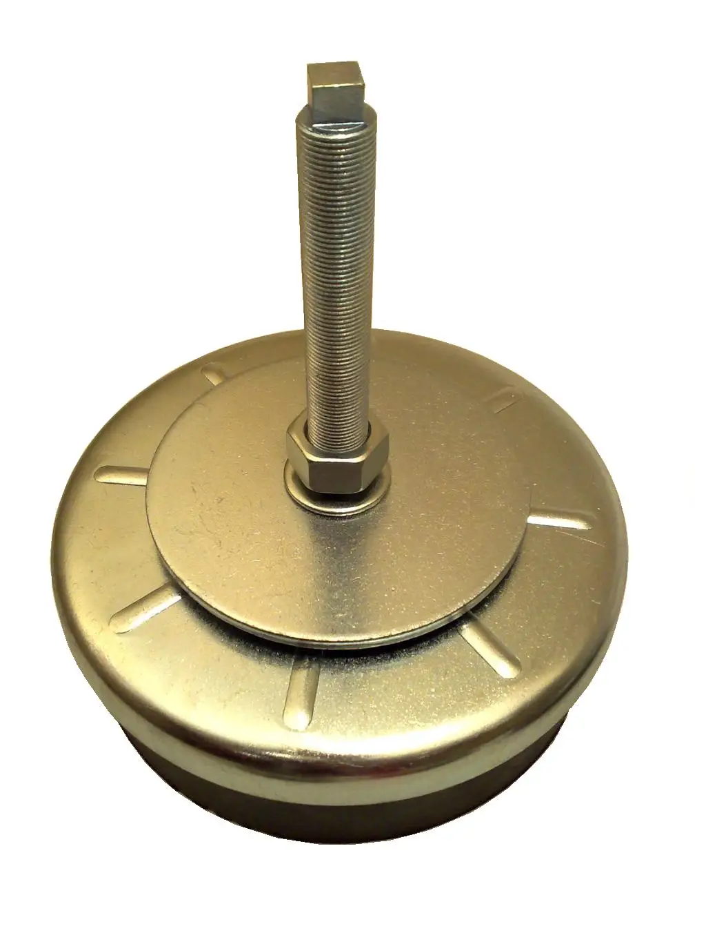 Machine mount with threaded stud