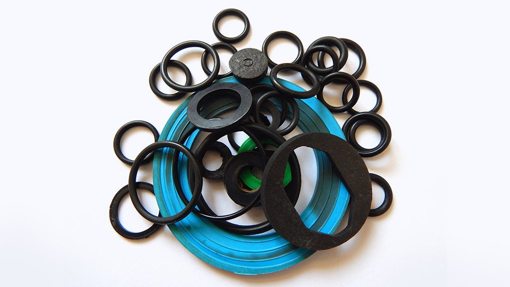 cluster of rubber seals and o-rings